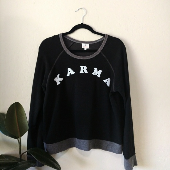 Sundry Sweaters - SUNDRY | "Karma" Raglan Sweatshirt